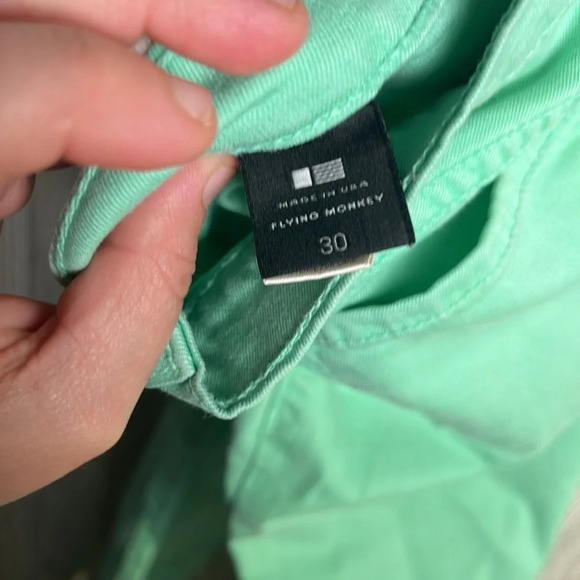 Women’s Flying Monkey Green Jean Pants Size 30 - Picture 3 of 6